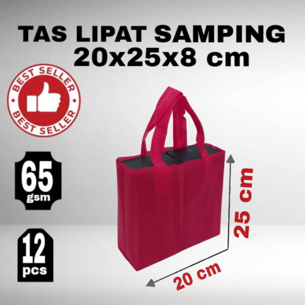 

isi 12 pis. UK 20x25x8. tas kantong kecil gramasi 65 tebal bagus rapih banyak warna. bisa c.o.d. bayar ditempat