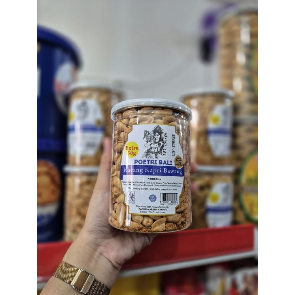 

POETRI BALI KACANG KAPRI BAWANG 330GR