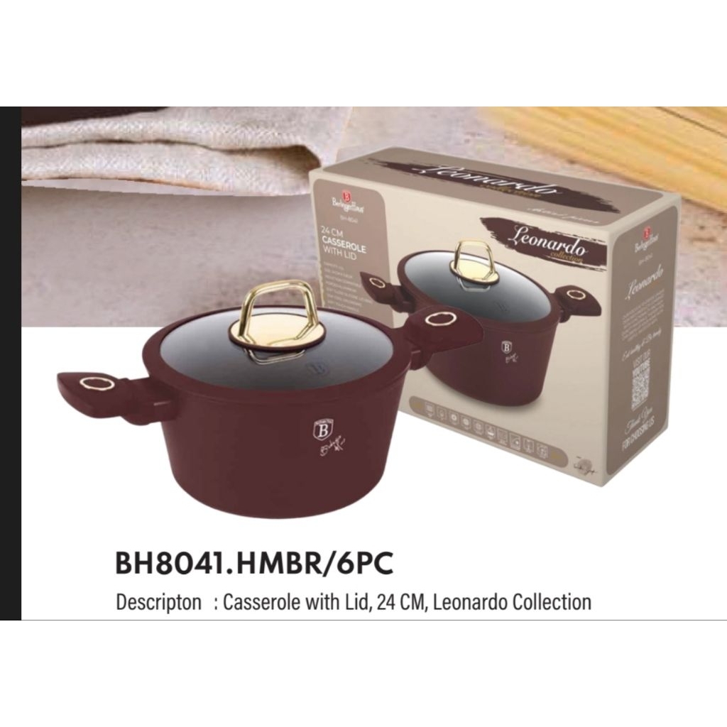 Berlinger Casserole 24 cm / Panci Premium Berlinger