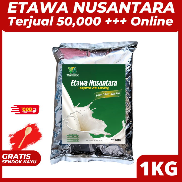 

Susu Kambing Etawa NUSANTARA Asli Bubuk Full Cream Original 1kg