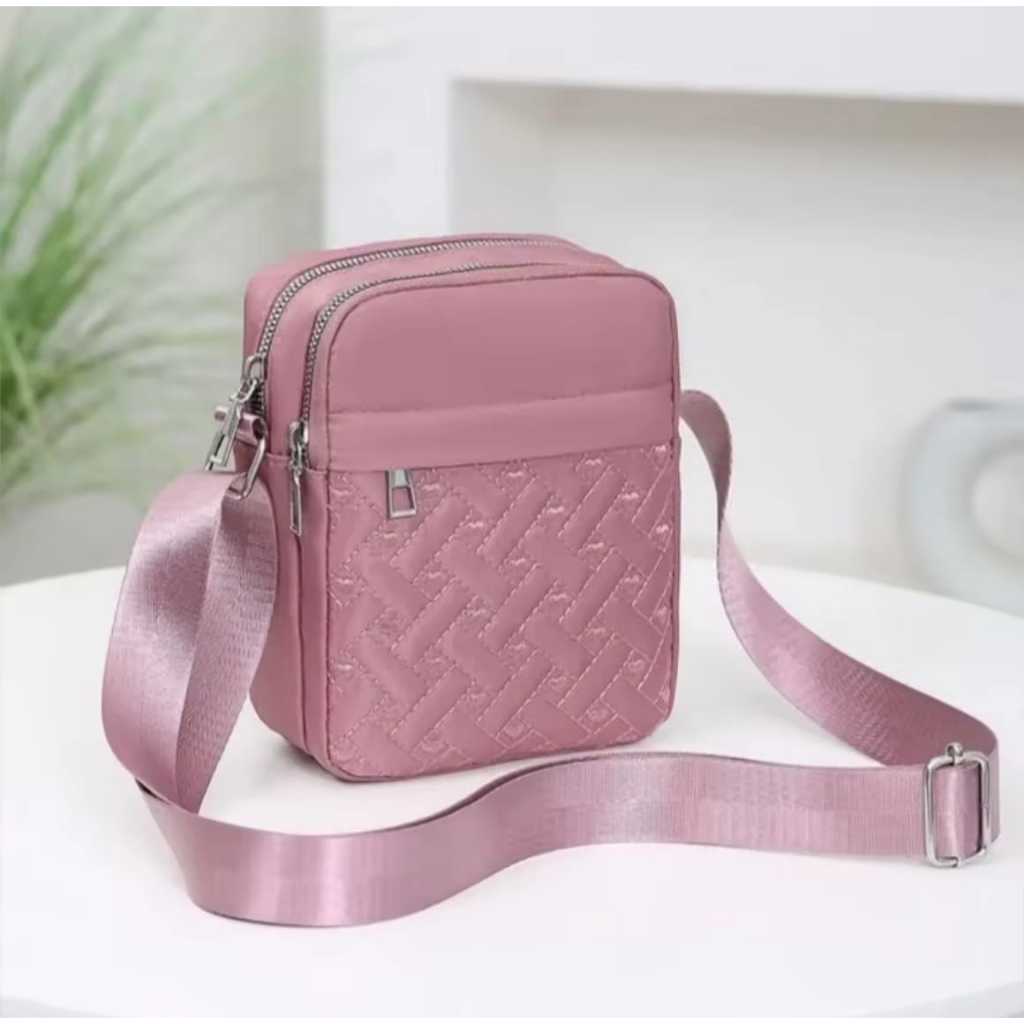 TAS SELEMPANG BORDIR TERBARU 2025 // TAS HP WANITA MODEL KEKINIAN  TAS SELEMPANG WANITA MINI BAG MUR