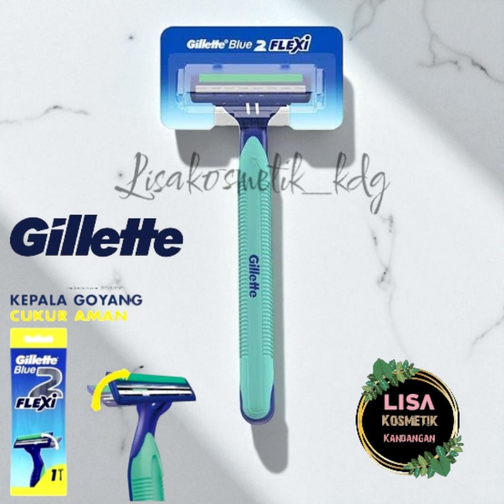 Gillette pisau cukur mata 2