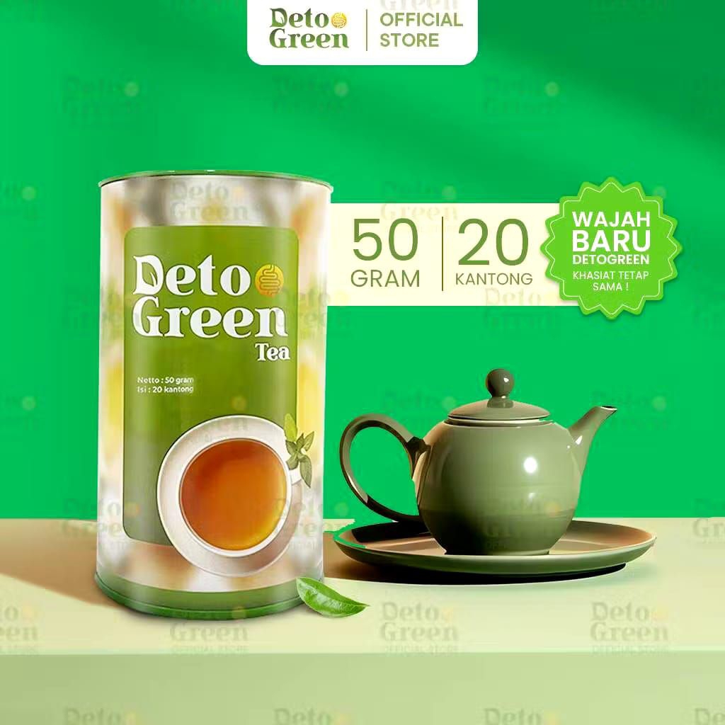 

DETOGREEN Detoks Teh Sehat dan Organik 50 Gram
