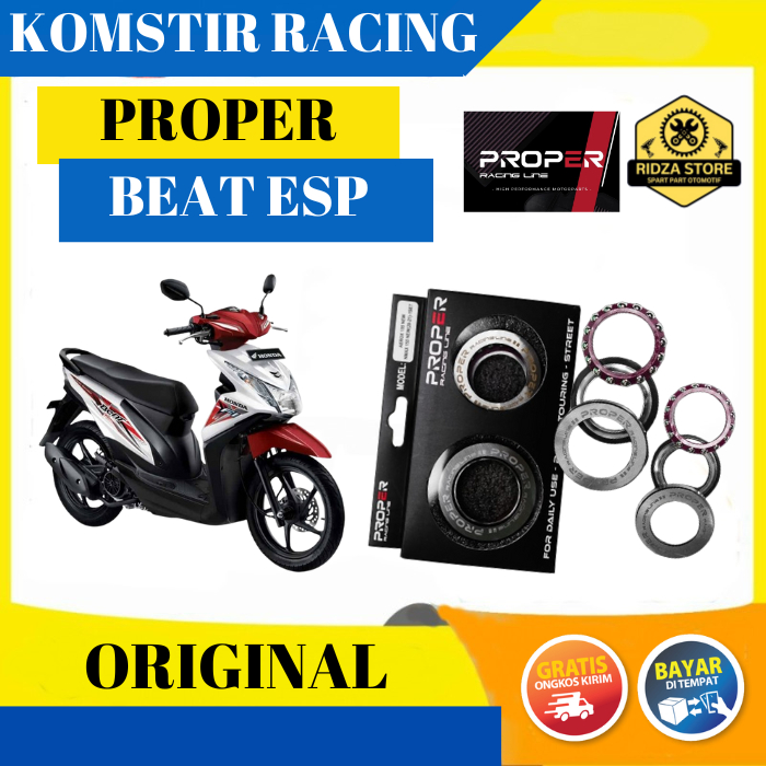 KOMSTIR PROPER RACING HONDA BEAT FI ESP ORIGINAL