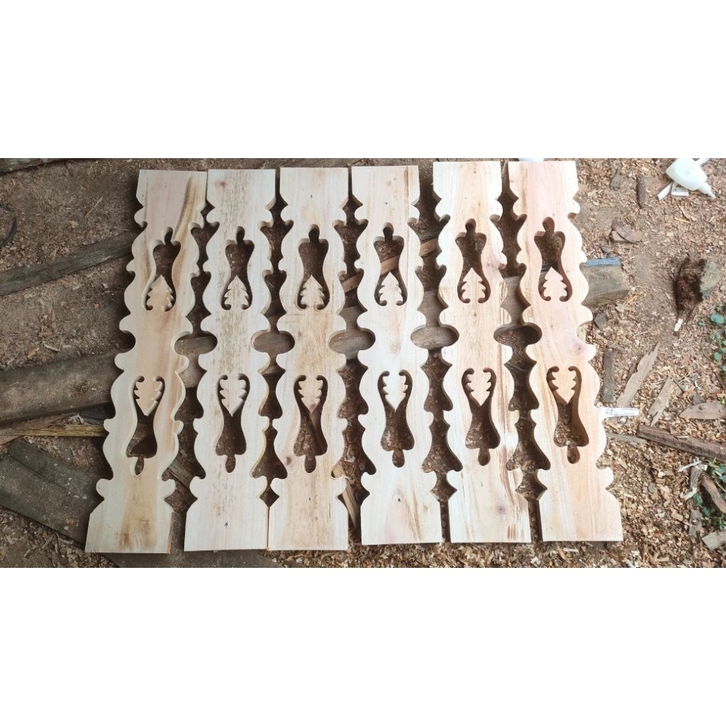 jari jari pagar/ornamen pagar/isian pagar/pagar rumah joglo