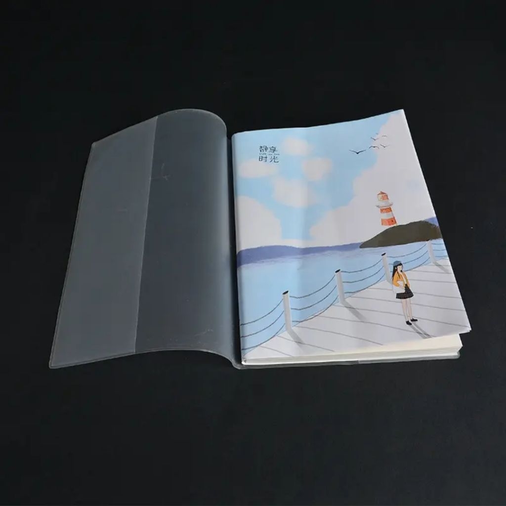 

Sampul mika buku kwarto/sidu bahan plastik mika tebal