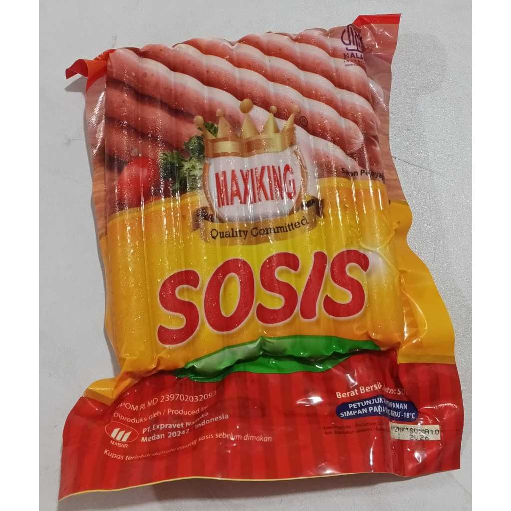 

Maxiking Sosis Ayam 500 Gr - Delicious Chicken Sausages
