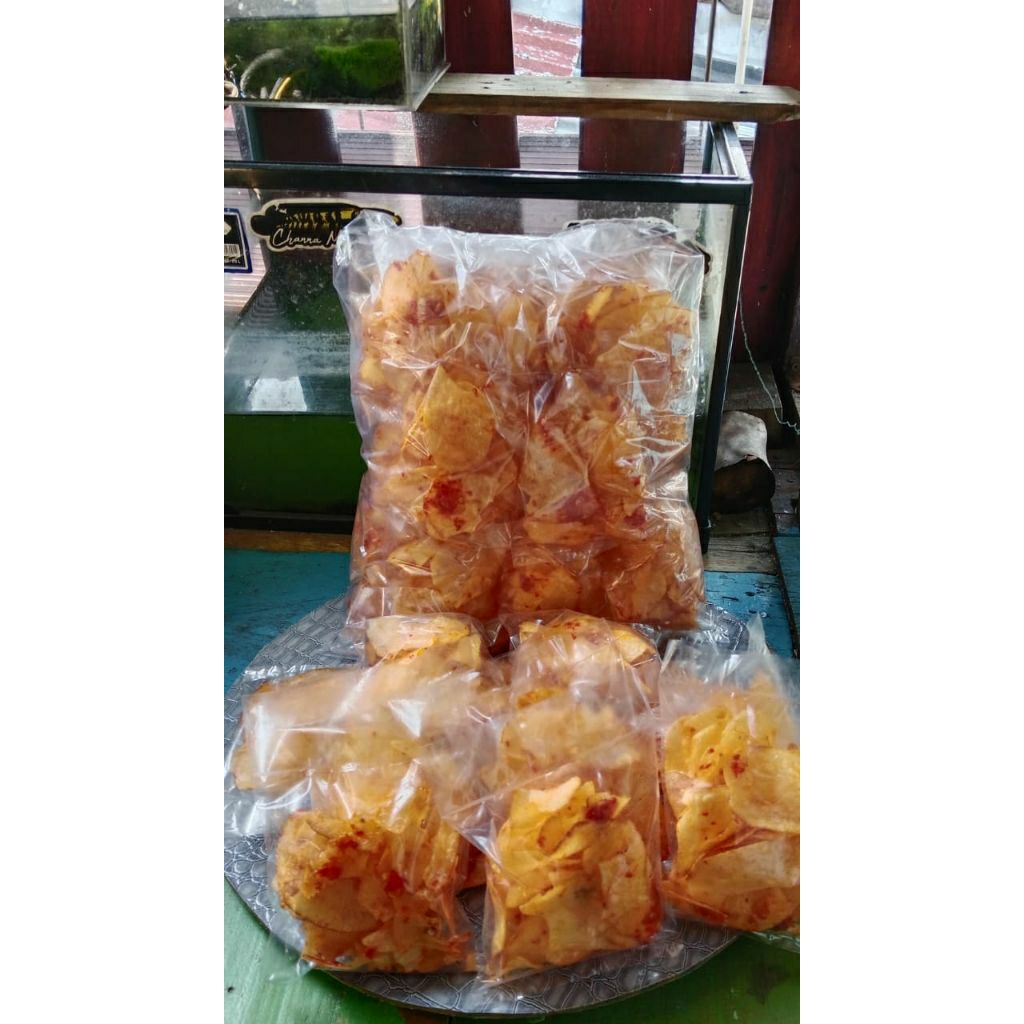 

kripikQu " krirpik singkong balado 1 bal isi 20 bks