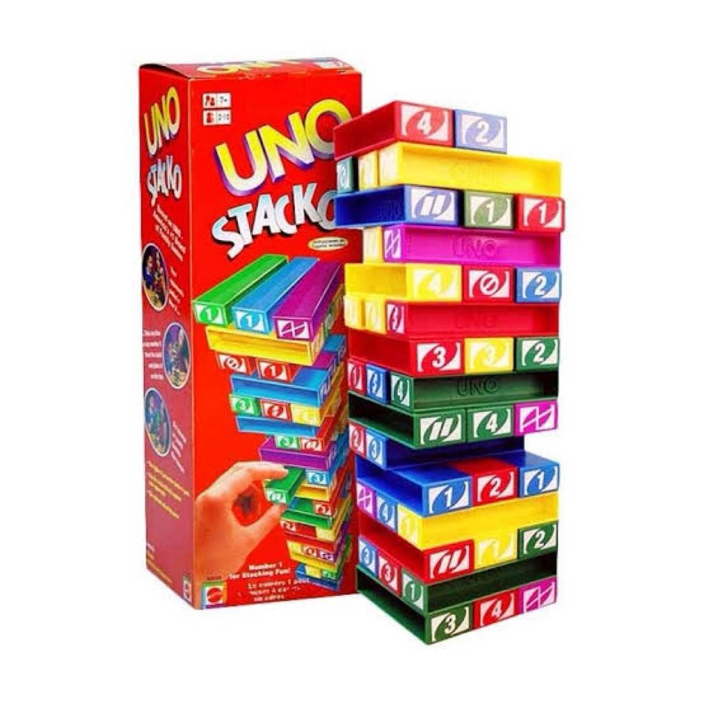 UNO Stacko | Mainan Edukasi Anak Balok Susun