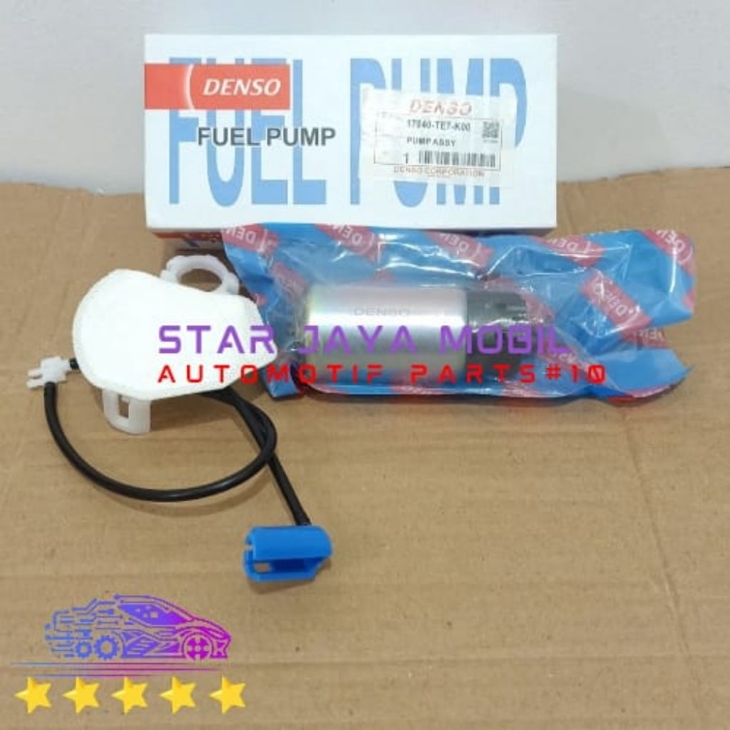 FUEL PUMP POMPA BENSIN ROTAK ORIGINAL DENSO. HONDA  MOBILIO/ BRIO/ HRV
