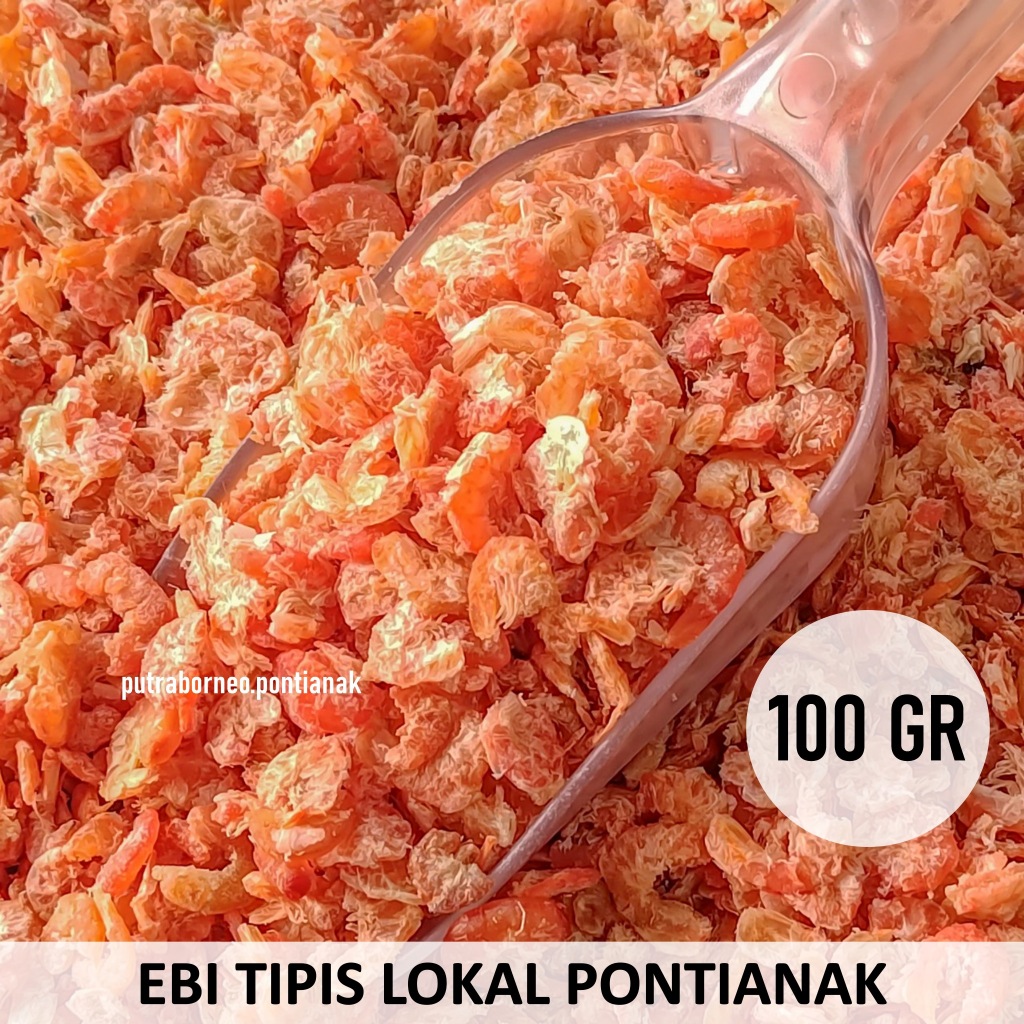 

Udang Kering Ebi Kering 100gr Hebi Makanan Kering Oleh Oleh Pontianak Kalimantan