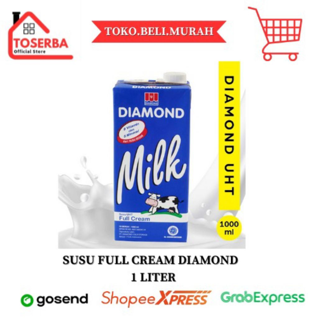 

[KIRIM INSTAN] SUSU UHT FULL CREAM 1 LITER / 1000 ML