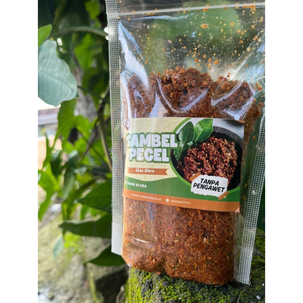 

Sambel Pecel bu'e Khas Blora, Pedas Gurih dan tanpa pengawet