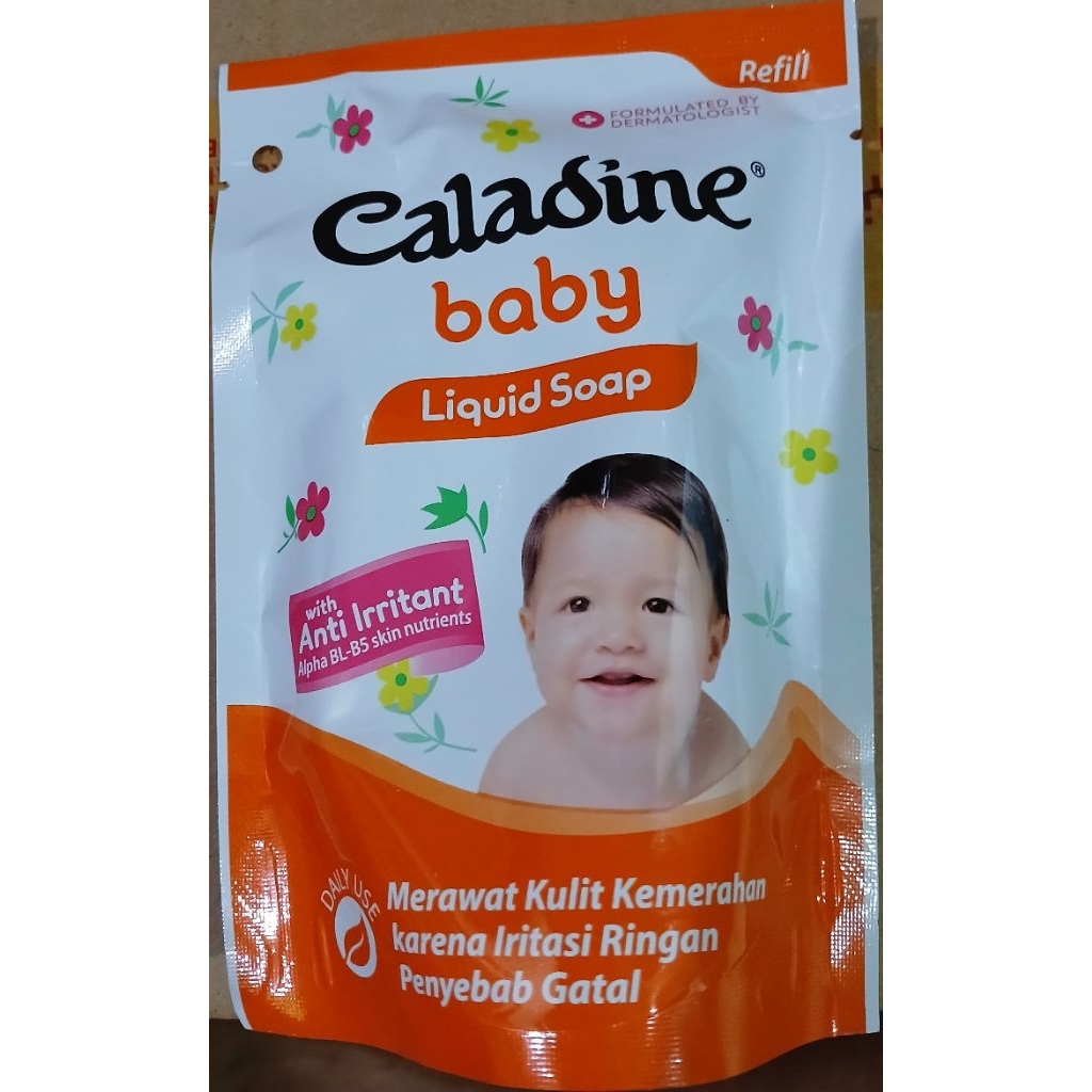 Sabun Cair Bayi Caladine - Caladine Liquid Soap Pouch 210 ml Anti Iritasi