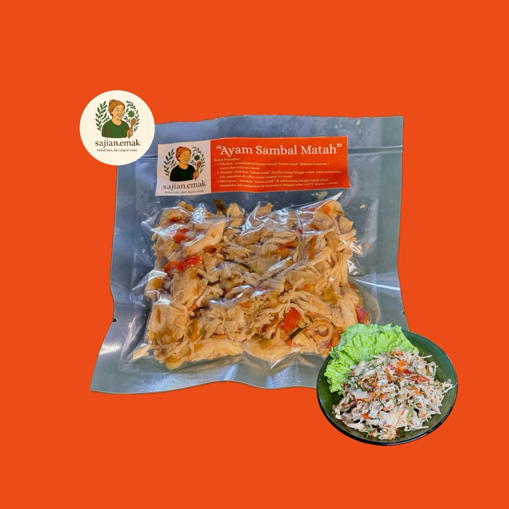 

Sajian Emak Ayam Sambal Matah