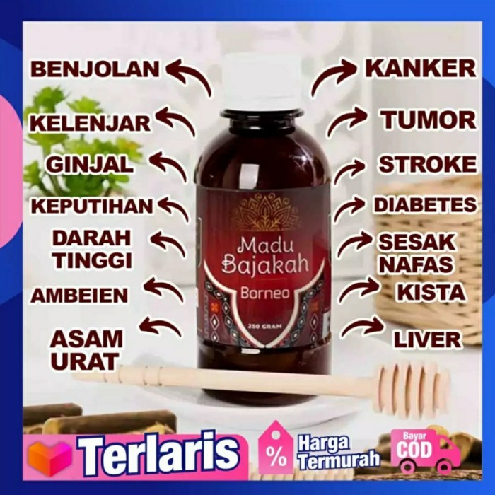 

Madu Bajakah Borneo Asli 100% Atasi Benjolan, Tumor, Kanker, Kelenjar , Asam Urat, Rematik, Darah Tinggi, Asam Lambung, Kista, Miom, Ambeien Wasir, Tiroid Hipertiroid, Asma Sesak, Stroke dan Herbsehatin Teh Herbal bajakah atasi benjolan