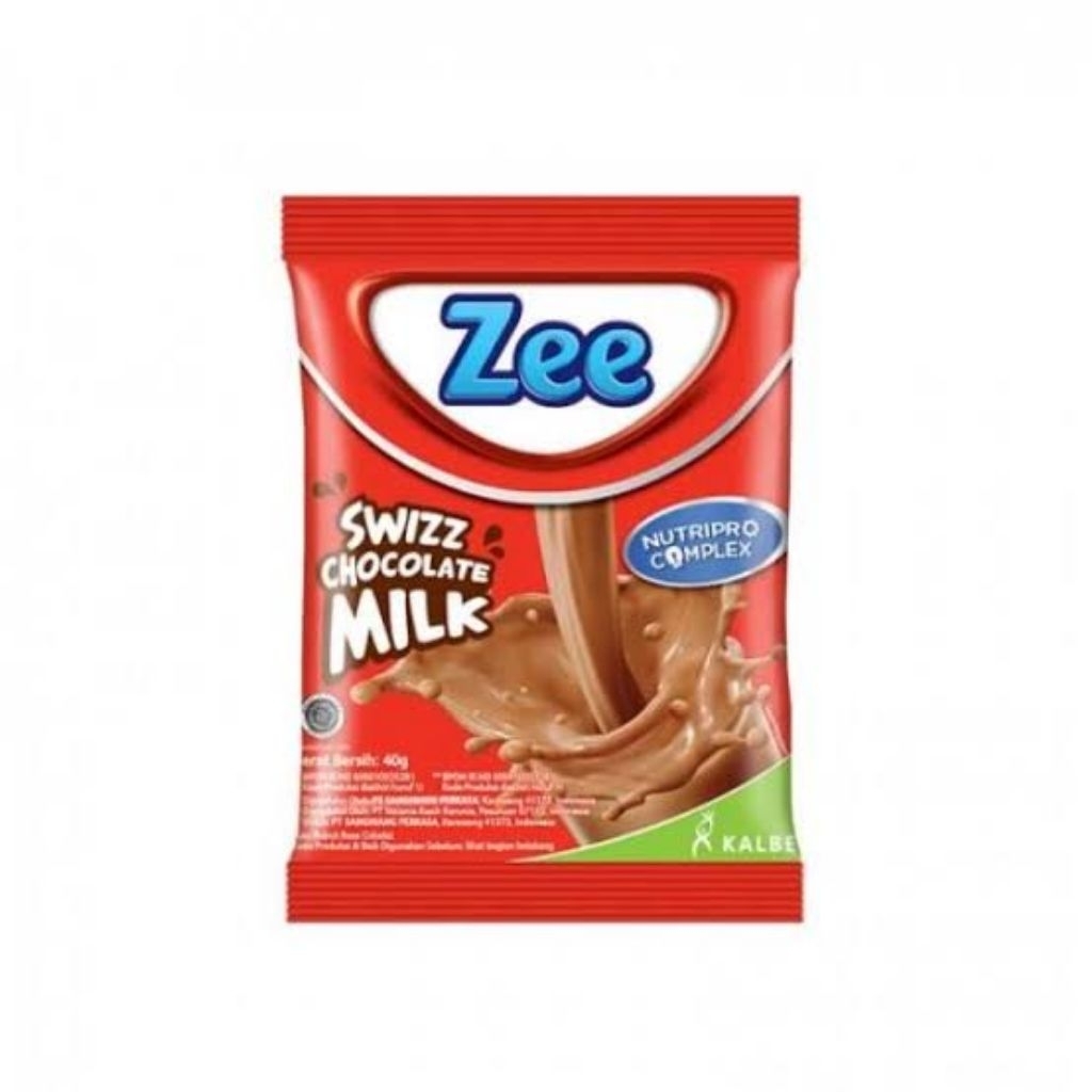 

Susu Zee Sachet rasa coklat 1 renteng