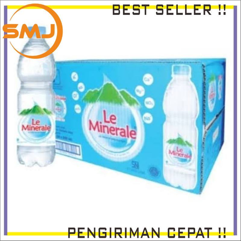 

KHUSUS INSTAN Le Mineral Botol Tanggung 600ml 24pcs Dus Kardus Karton Air LeMineral Minum
