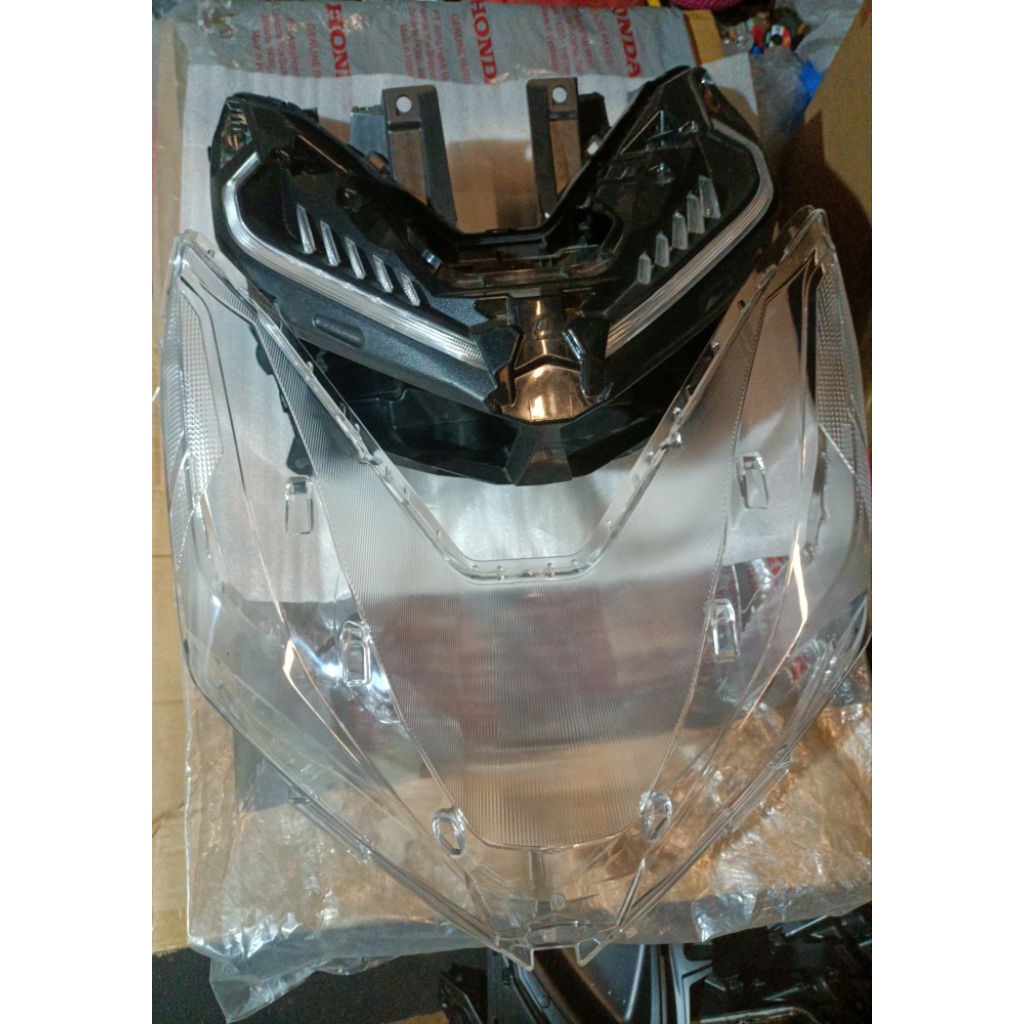 Lampu kosongan Reflektor Honda Vario 125 new K2V mika+frame housing