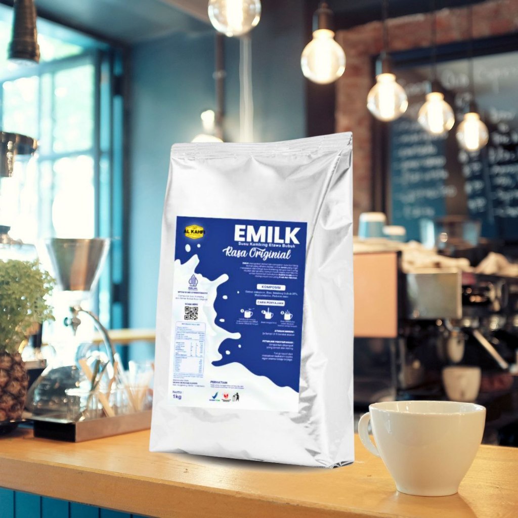 

Emilk Susu Kambing Etawa Bubuk Murah Aman Halal Nikmat Berkualitas Paket 1kg Rasa Original