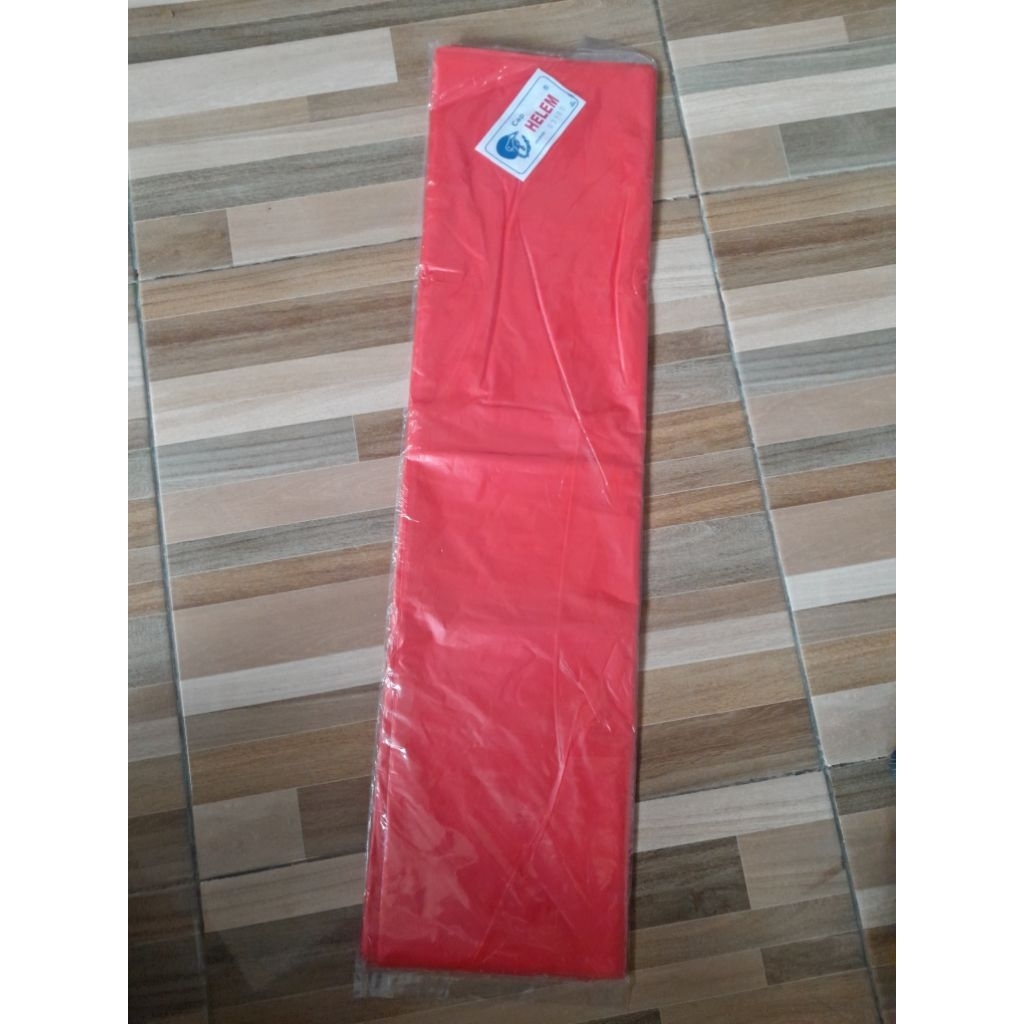 (HARGA 1 METER) plastik layangan / samak layangan warna merah tebal 0.3 micron lebar 120cm(kalau di 