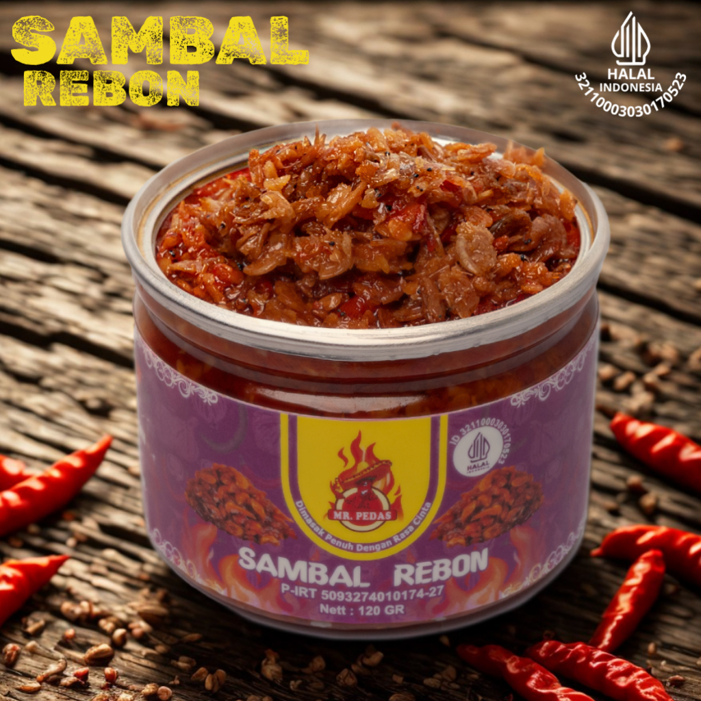 

Sambal Udang Rebon Sambel Mr.Pedas