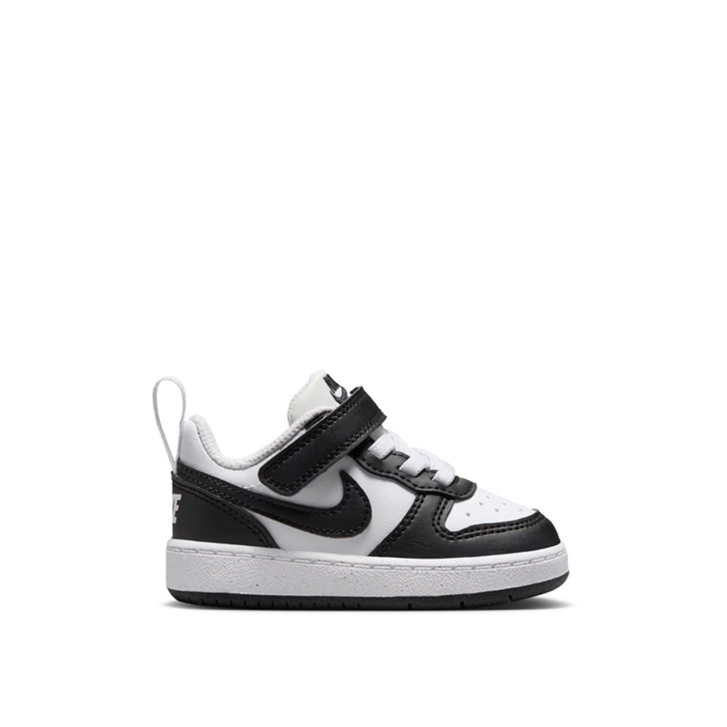 JUAL SEPATU ANAK NIKE COURT BOROUGH  BLACK WHITE