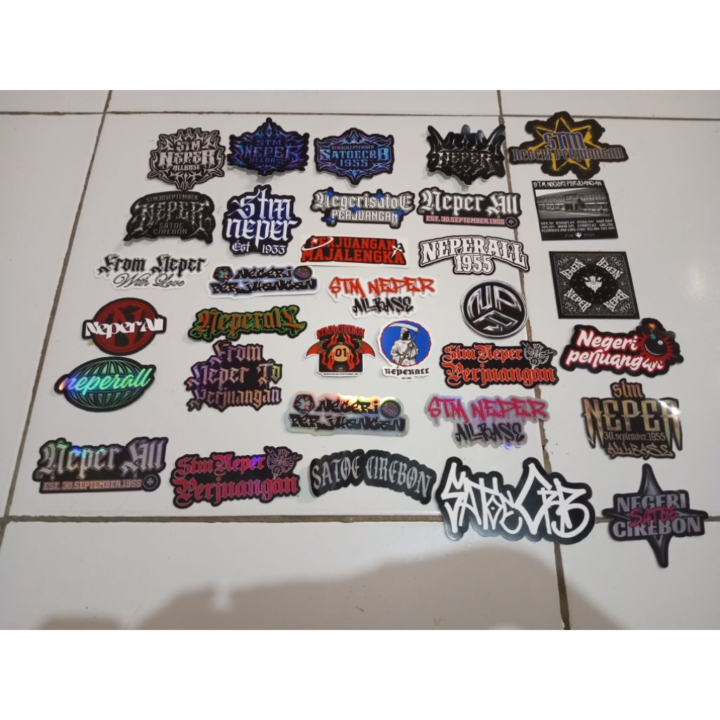 

STIKER STM PERJUANGAN 10DAPAT 5PCS