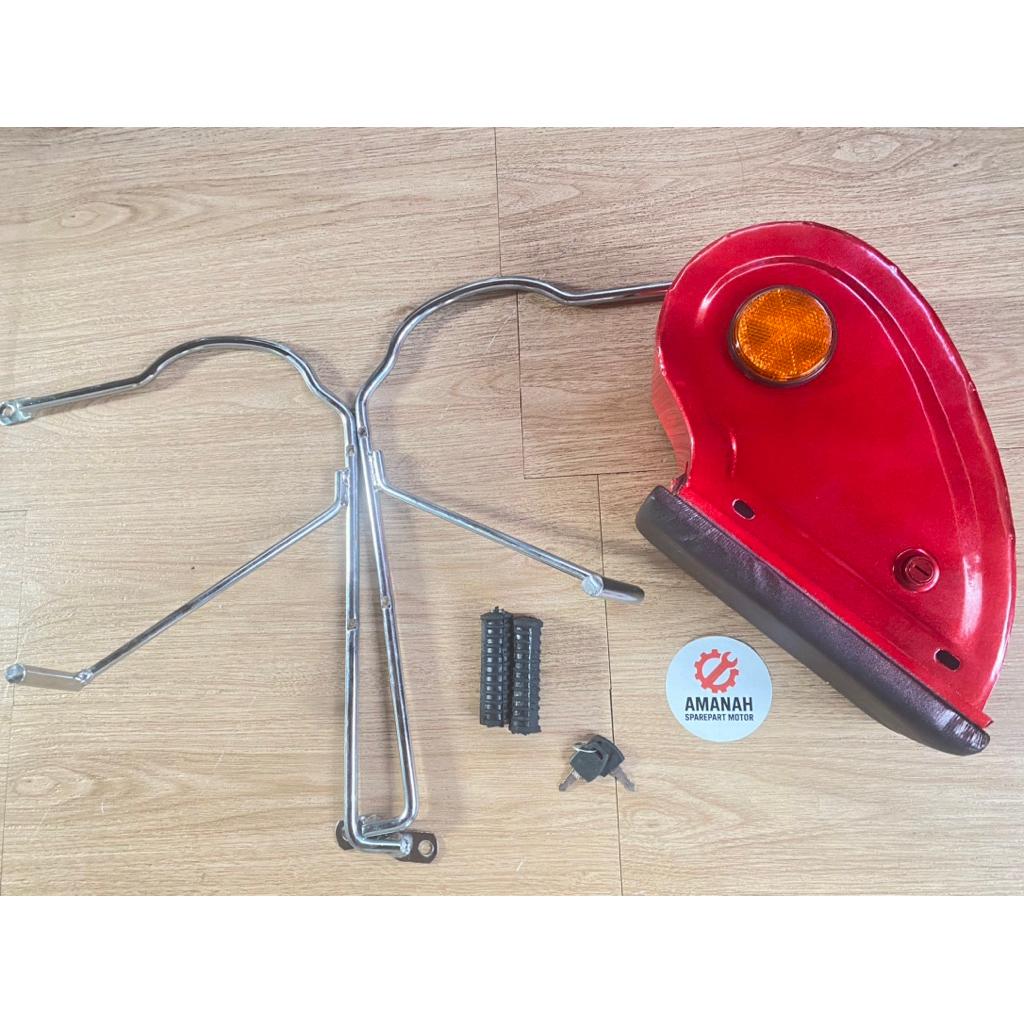 Box baby toolbox keranjang tengah box depan motor c70 bekjul c70
