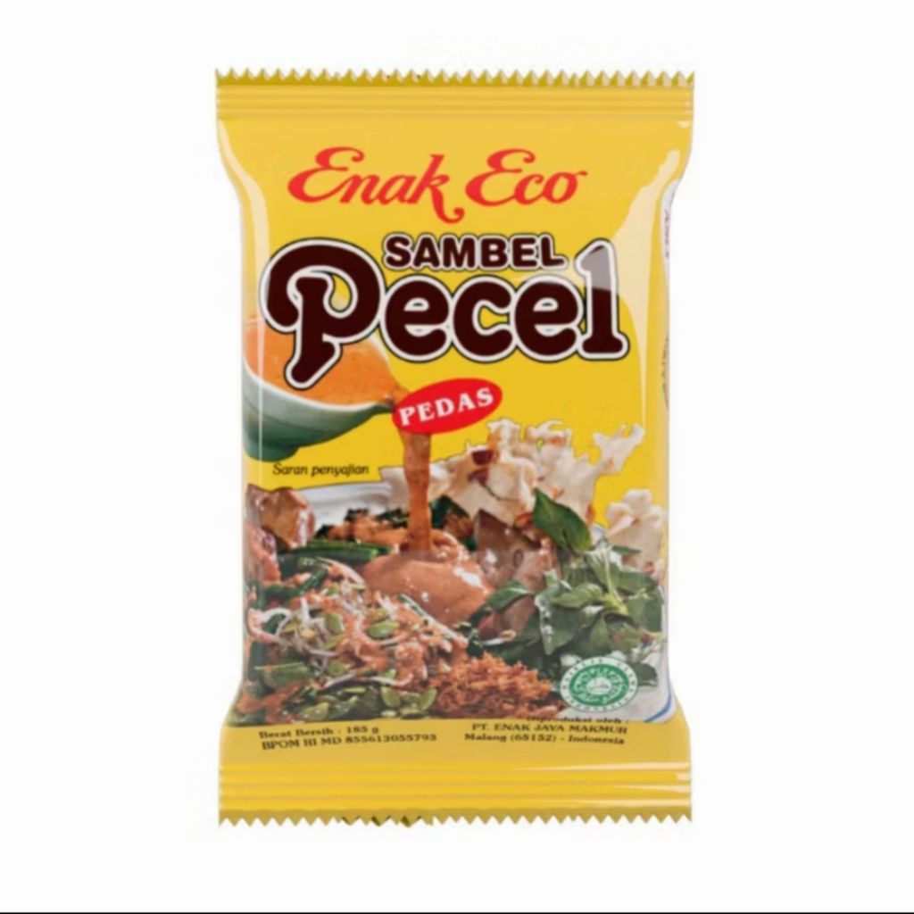 

Bumbu pecel pedas enak eco 185 gr