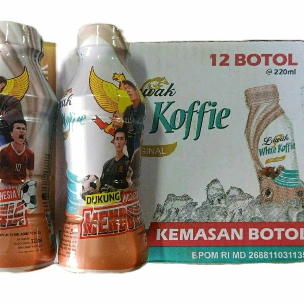 

Kopi Cair Luwak White 220 ml x 12 botol per dus