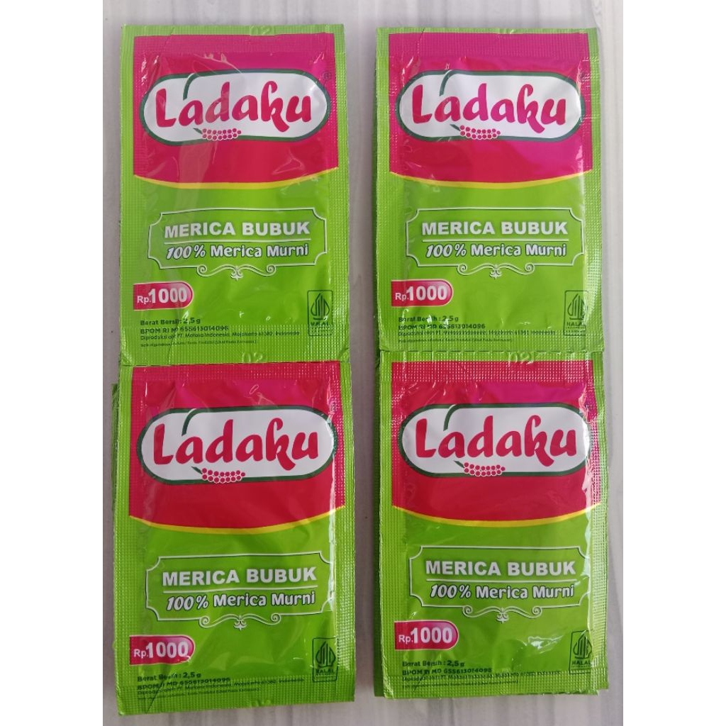 

Ladaku Merica Bubuk 2,5g isi 12