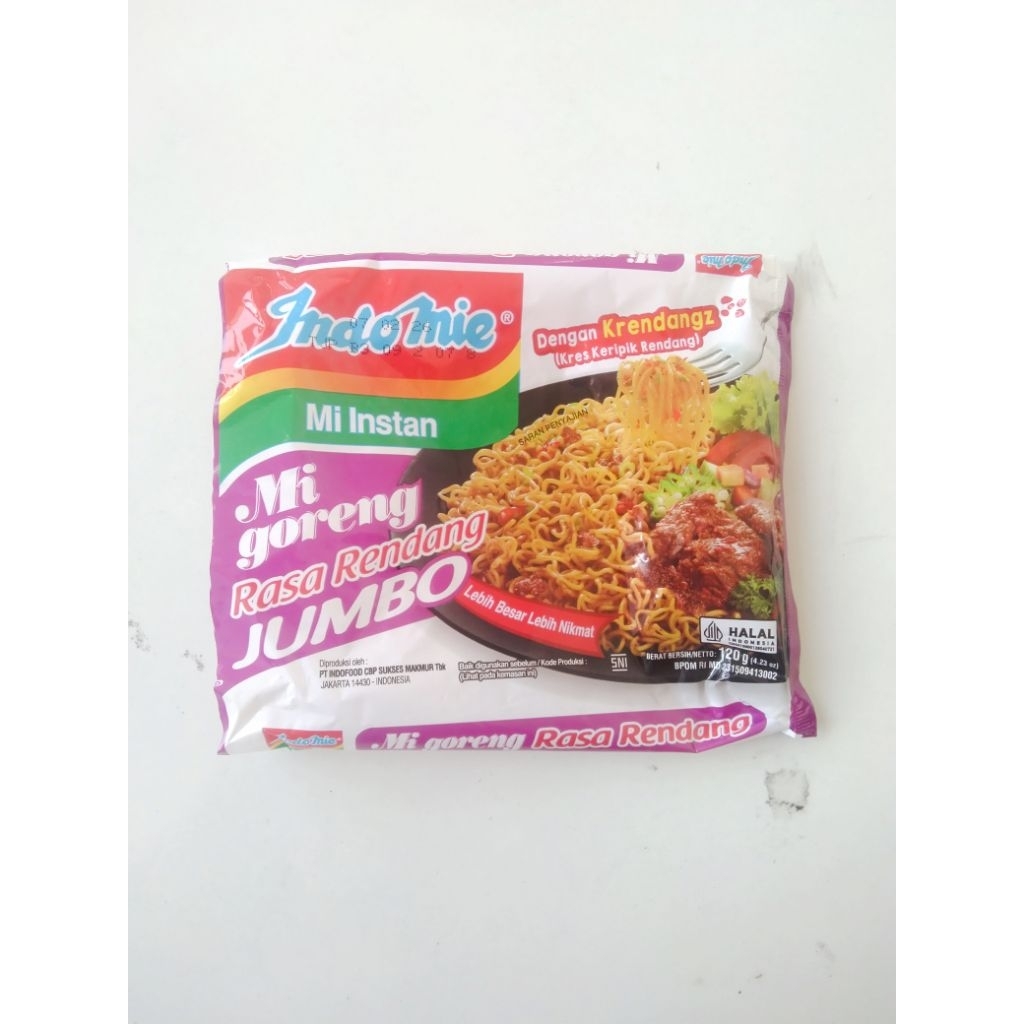 

BUNGKUS BEKAS MIE INDOMIE RENDANG JUMBO • UNTUK KERAJINAN