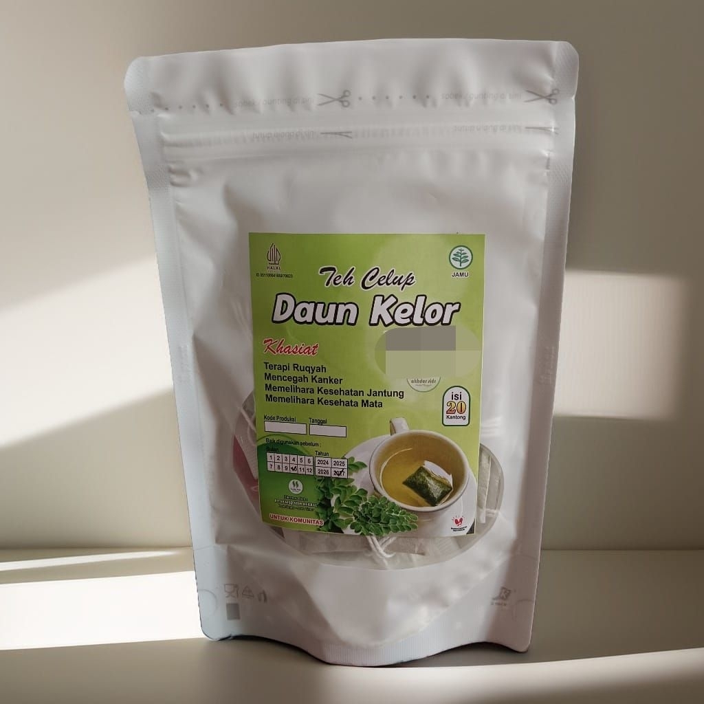 

Teh Celup Daun kelor isi 20 kantong