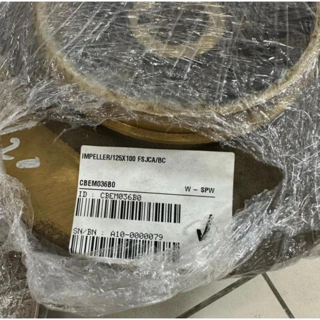 impeller ebara 125x100 FSJCA impeller ebara 125x100
