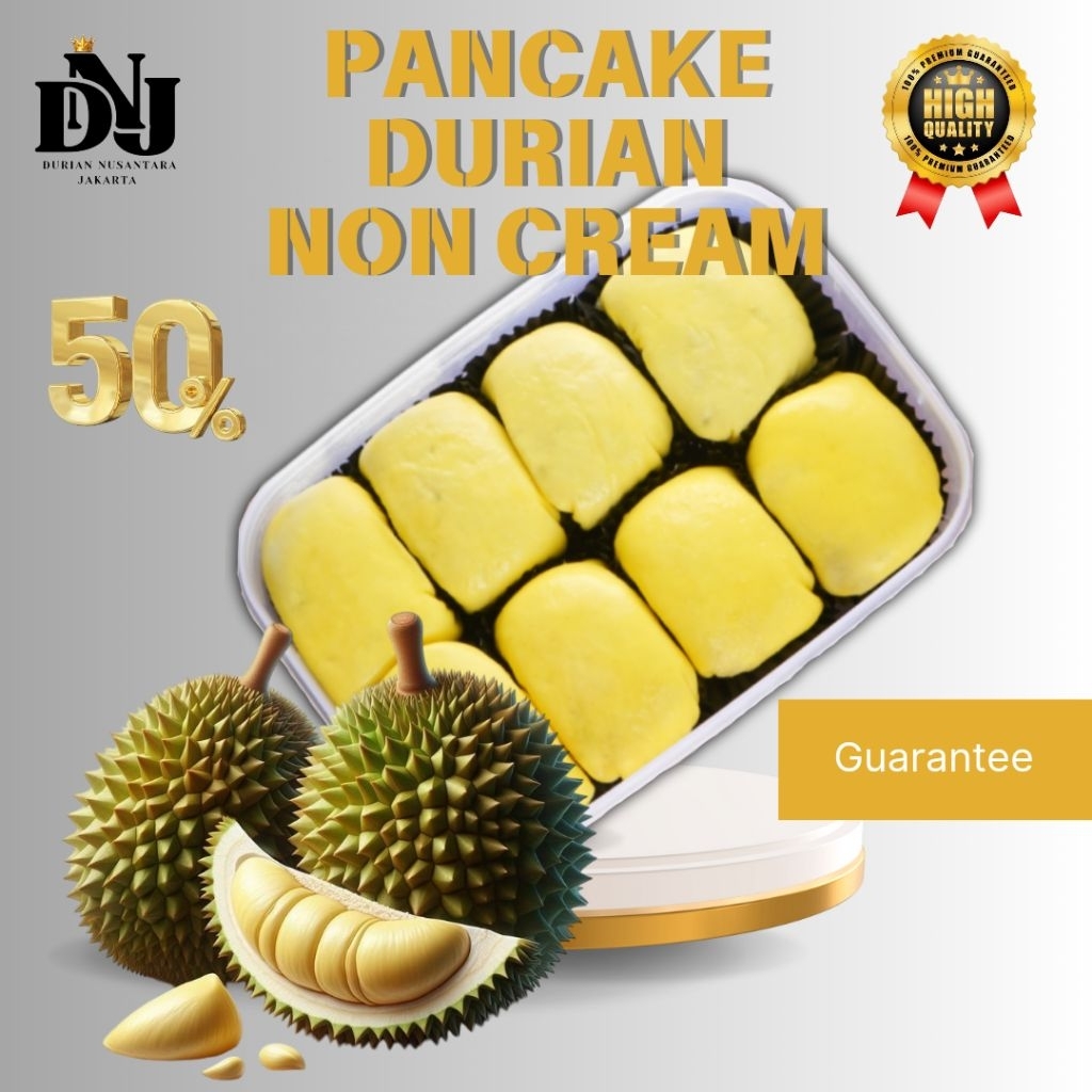 

Pancake Durian Non Cream (isi 8)