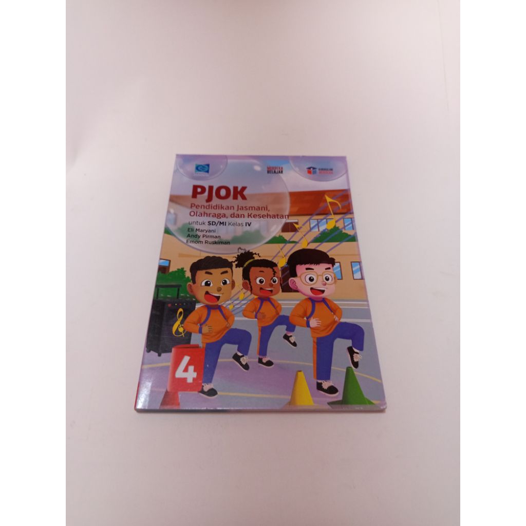 buku original - PJOK untuk SD kelas 4 K merdeka grafindo