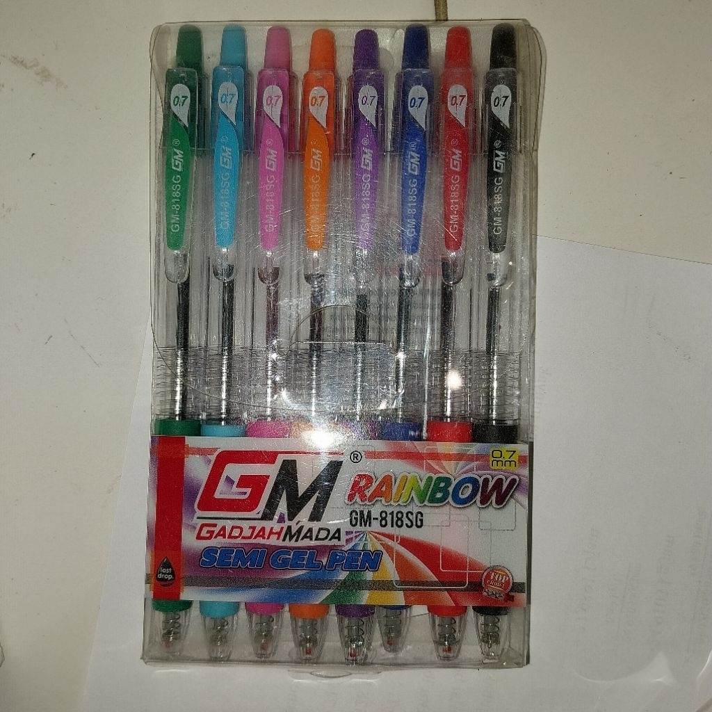 

Pulpen Warna Warni 0.7mm