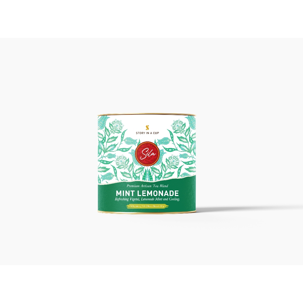 

Sila - Mint Lemonade - Daily Gourmet - Premium Artisan Blend - Canister Mini - Teh Premium - Green Tea