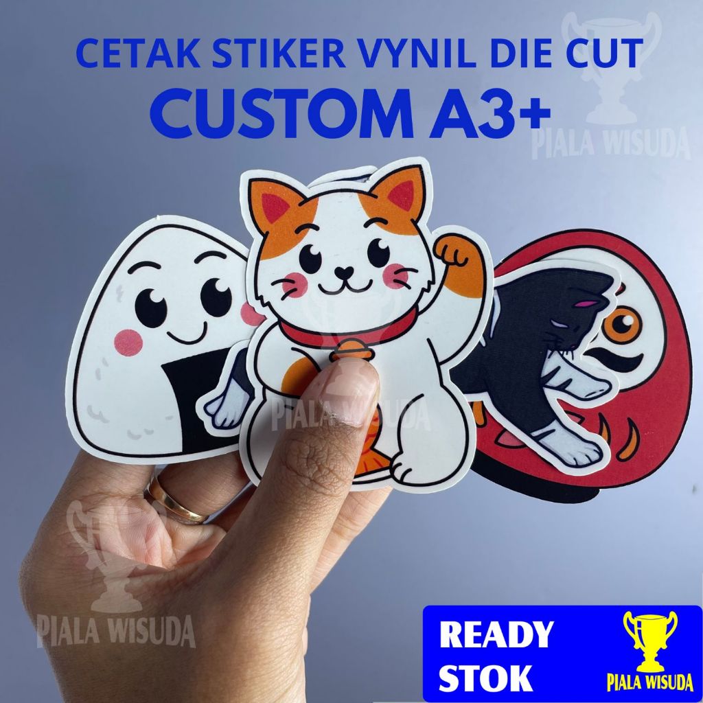 

Print Stiker custom vynil susu A3+ DIE CUT - Stiker custom- stiker vynil susu- stiker Die cutt- Stiker A3+