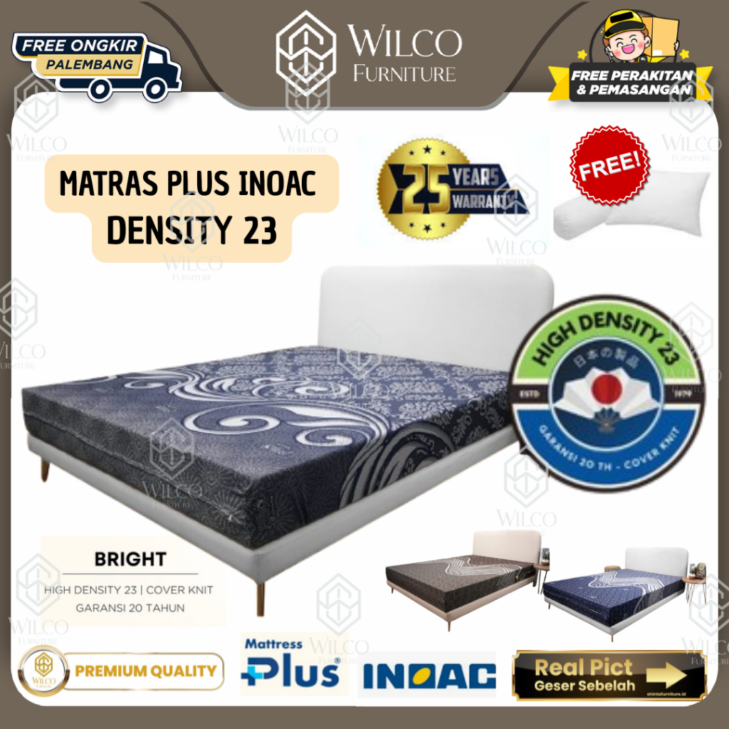 Kasur Busa Matras Plus Density 23 Tebal 30cm | Kasur Inoac PLG - Matras Aja, 20x120x200 | Kasur Inoa