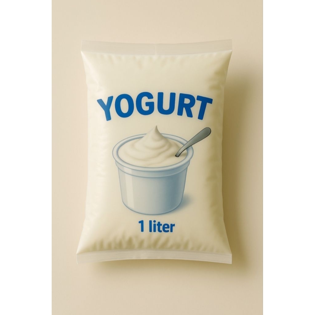 

(RENDAH KALORI) Yogurt 1 Liter Rasa Keju