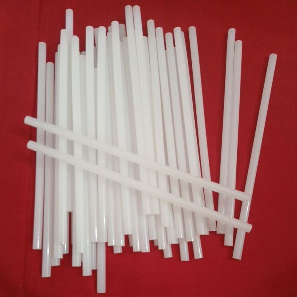

Clear White Glue Stick/ Stik Lem Bening Putih - 200mm x 7mm Best Quality
