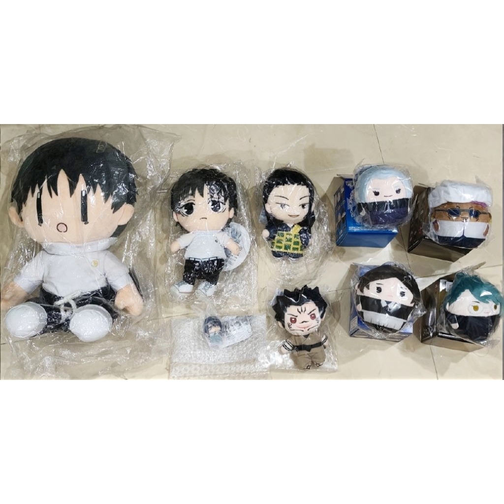 Jujutsu Kaisen plushie boneka anime merch geto sukuna yuta maki
