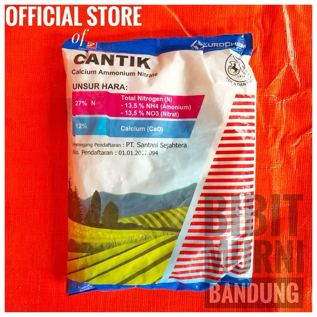 Pupuk NPK Cantik Calcium Ammonium Nitrate 1 Kg