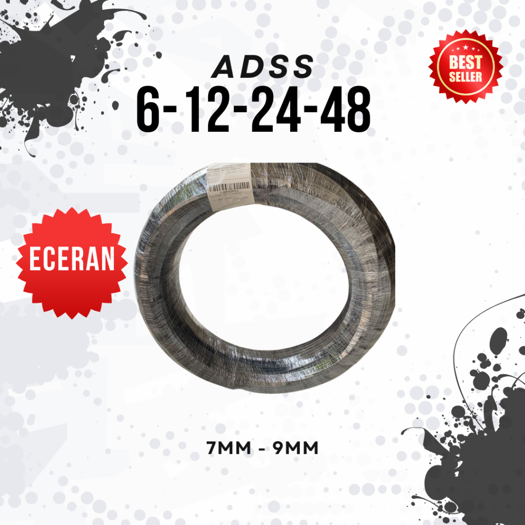 Kabel FO 4 6 12 24 48 core KU Adss Duct Singlemode Kabel Fiber Optik1