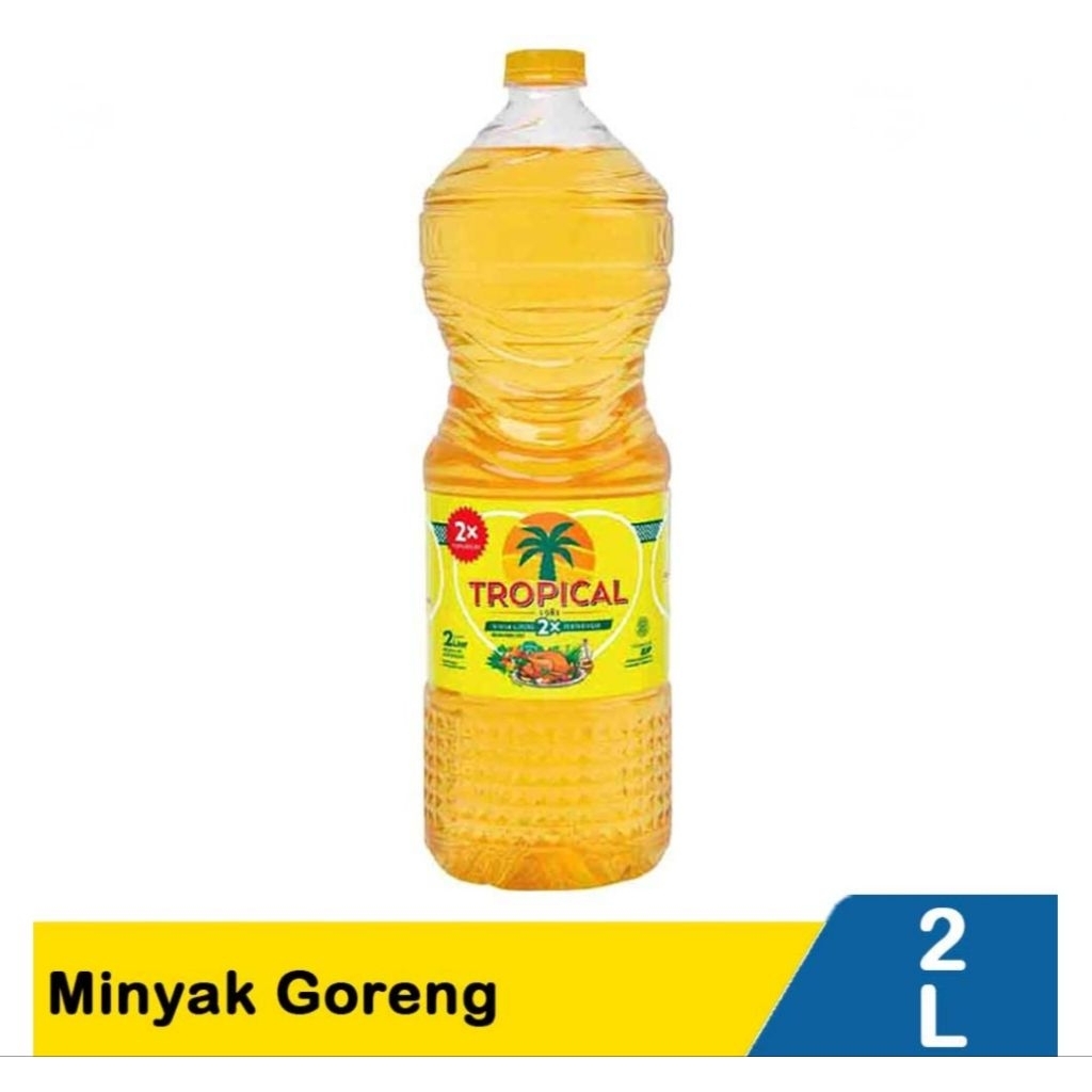

Tropical Minyak Goreng 2 Liter Botol / 2000 ML