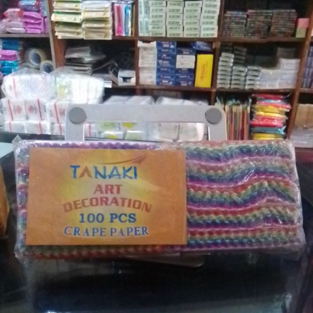 

CRAPE PAPER TANAKI ART DECORATION 100PCS