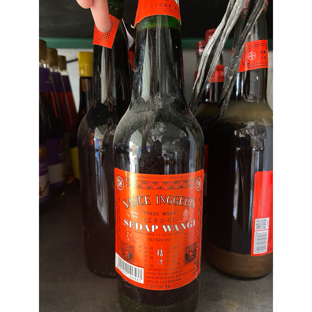 

sauce inggeris sedap wangi isi 620ml