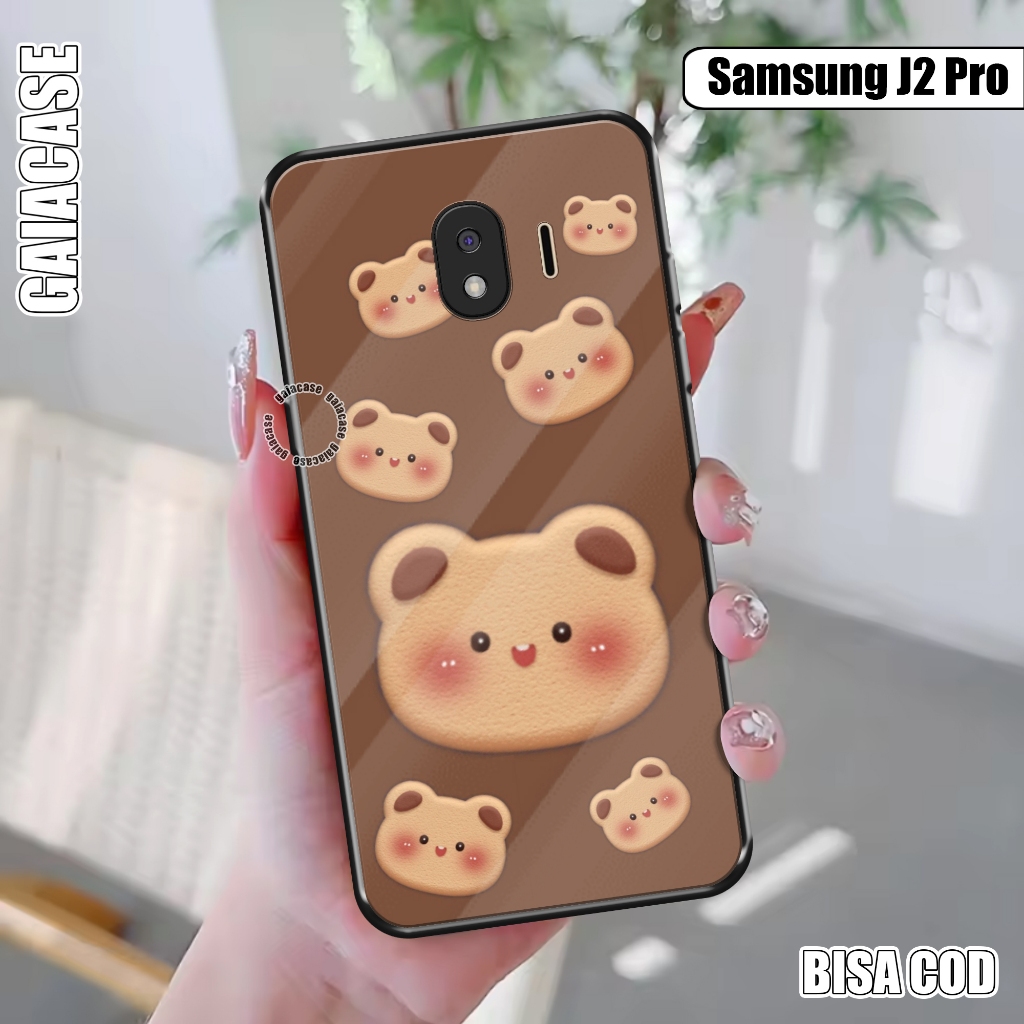 Case Samsung J2 Pro Motif [ Bear Lucu ] Case Hp Glossy Casing Hardcase Softcase Bisa COD Gaiacase